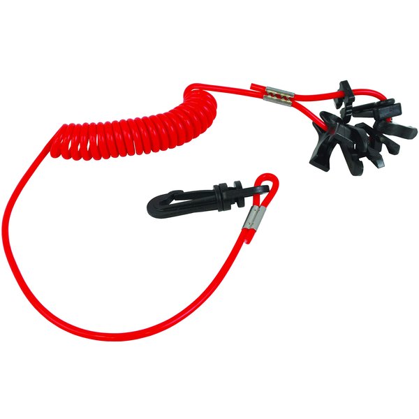 Attwood 7591-6 Universal Boat Kill Switch Key Set for Johnson, Evinrude, Mercury, Yamaha, Suzuki, Tohatsu and Honda