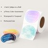 Mobiusea Creation Bath Bomb Labels Roll | 2 Inch |300 pcs Waterproof Bath Bomb Stickers for Small Bags, Bath Bomb Making Kit, Bath Bomb Making Supplies, Bath Bomb Labels and Packaging