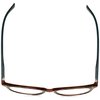 Foster Grant Women's Elodie Round Reading Glasses, Brown Tortoise/Transparent, 59 mm + 2.5