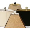 Royal Designs Flare Bottom Outside Corner Scallop Bell Lamp Shade, Beige, 5" x 13" x 8.75"