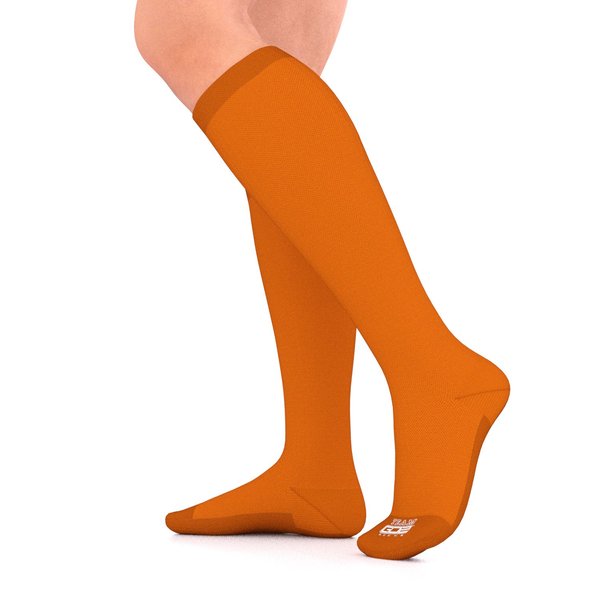 Go2Socks GO2 Team Gear Compression Socks for Men Women Nurses Runners 15-20 mmHg (Medium) - Best Performance Recovery Circulation Stamina Maternity Travel - (LH L)