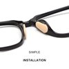 96 Pairs Eyeglass Nose Pads Soft Foam Adhesive Anti-Slip Silicone Glasses Nose Pads Self Adhesive Nose Pads Stickers for Eyeglasses Glasses Sunglasses（Black and Skin Color)