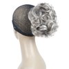 Aimole Short Curly Grey Ponytail Lady Synthetic Claw Clip on Extensions(48T)