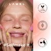 Lamel Hydrating Lip Oil LET`S GLAZE - Hydrating Lip Gloss Flavoring Oil - Fat Oil Lip Gloss - Hydrating Lip Oil Treatment - Plumping Lip Oil Gloss - Clear Lip Gloss - №402 Strawberry Jam