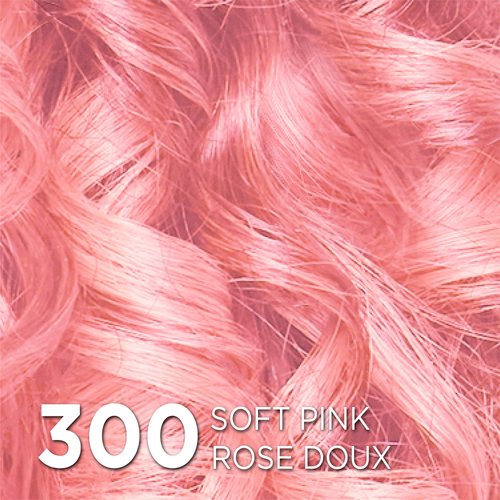 L'Oreal Paris Colorista Semi Permanent Hair Color for Bleached or Blonde Hair, Color Depositing Hair Mask Formula, Soft Pink