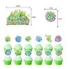 Succulent Plants Birthday Party Decorations Succulent Plants Party Supplies Includes Birthday Banner Cake Cupcake Toppers Hanging Swirls Balloons for Succulent Plant Birthday Baby Bridal Shower Decor