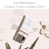 PUR Beauty 4-in-1 Tinted Moisturizer with SPF 20 - Hydrating Skin Tint Face Moisturizer, Primer & Foundation with Shea Butter, Aloe Vera & Vitamin B3 - Vegan Friendly, Paraben Free (Medium)