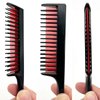 Yumflan Teasing Comb, Triple Hair Teasing Comb, Durable Rat Tail Comb for Fine Hair, Tease Comb with Rat Tail for Hair Styling Backcombing Parting