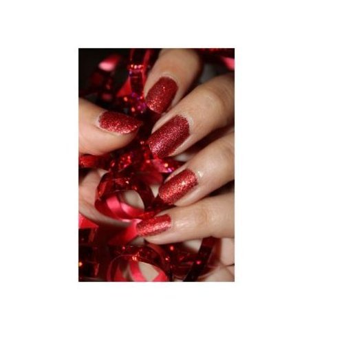 Red 0.015 Hex Fine Glitter Jars