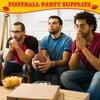 Deekin 32 Pcs Football Silicone Bracelets Football Party Favor Bracelet Football Motivational Rubber Bracelets for Men Women Fan Party Favors Sport Theme Birthday Party Supplies Gifts(Bright)