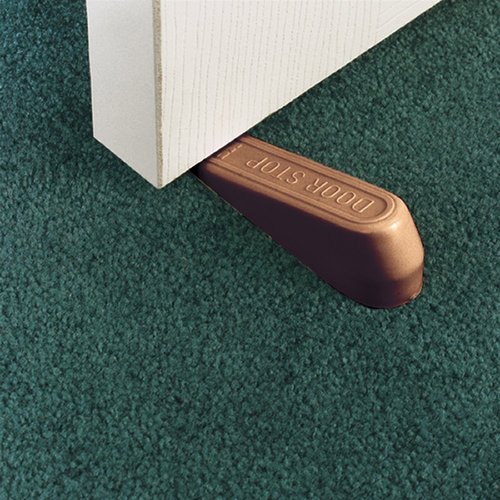 Waxman 4217695N Door Stop, Walnut
