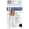 Truform Medical Compression Socks for Men and Women, 8-15 mmHg Crew Length to Mid-Calf, Black, Small