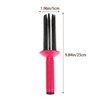 FRJINIE Curly Hair Styler Tool, 2 Pcs Air Volume Combs,17 Teeth Round Hair Fluffy Curling Roll Comb,Anti‑Slip Curling Wand,Hair Curler Curling Make Up Brush Roller Tool for Home Salon (2 PC)