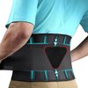 FEATOL Back Brace for Lower Back Pain, Back Support Belt for Women & Men, Breathable Lower Back Brace with Lumbar Pad, Lower Back Pain Relief for Herniated Disc, Sciatica, Scoliosis plus size (Waist