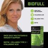 BioFull Hair Skin Nails - Biotin Vitamins for Hair, Skin & Nails - Biotin & Collagen Supplement for Women & Men