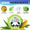 Baby Body Powder with Puff - Natural Cornstarch Baby Powder Talc-Free with Zinc Oxide, Aloe and Vitamin E for Soft Soothing Protected Skin - Gentle Absorption - Newborn Essentials - 140g/4.938oz