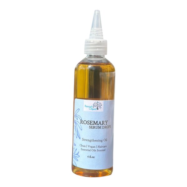 Rosemary Scalp Serum Drops Strengthening Scalp & Hair Oil Rosemary to Promote Length Retention & Invigorate the Scalp for Thicker, Healthier ReGrowth, 4.0oz