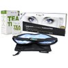 The Eye Doctor Premium Treatment Bundle - Reusable Hot Cold Eye Compress & 20x Single Use Tea Tree Eyelid Wipes for Dry Eye, Blepharitis & MGD - Microwave Safe Mask
