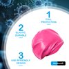 Aouloves Extra Large Long Hair Swim Cap for Braids and Dreadlocks Extensions Weaves Long Hair, Swimming Cap for Adult Youth to Keep Hair Dry, Easy to Put On and Off