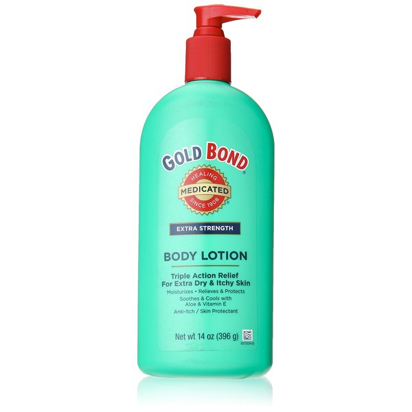 Gold Bond Medicated Body Lotion Extra Strength, 14 Ounce