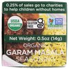 Spicely Organic Seasoning Garam Masala 0.50 Ounce ecoBox Certified Gluten Free