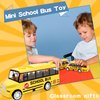 16 Pcs Yellow School Bus Pull Back School Bus Mini School Bus Toys for Toddlers Girls Boys Back to School Classroom Gift Party Favors