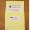 1 Sunshine Polishing Cloth for Sterling Silver, Gold, Brass and Copper Jewelry Polishing Cloth