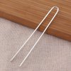 Artibetter 50pcs Professiona bobby pins U shape hair pins for women girls and hairdressing salon (White)