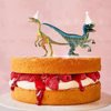 Gemini&Genius Velociraptor Compsognathus Dinosaur Toys, Dinosaur Action Figures with Moveable Jaw and Hands, Realistic Dinos Toys, Great Gift for Kids or Dino Lovers Collection and Display