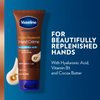 Vaseline Hand Cream 2-Pack – Hydra Replenish Hand Crème, Petroleum Jelly, Hyaluronic Acid, Cocoa Butter Lotion for Dry Skin with Vitamin B3, 3.4 Oz Ea