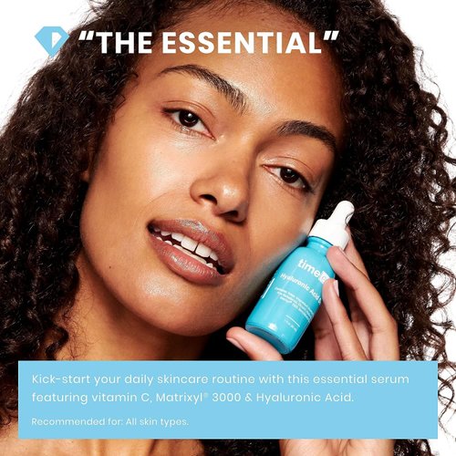 Timeless Skin Care Hyaluronic Acid Vitamin C Serum - 4 oz - Brightens, Smooths, Rebuilds Collagen, Boosts Hydration