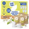 Fabtab Convenient And Easy To Use Foaming Hand Soap Refills - Hand Soap Tablets For A Guilt-free Cleaning Experience - Citrus Scent- Makes 4 X 11.9 Fl Oz (bottle Not Included) - Hand Soap Refills