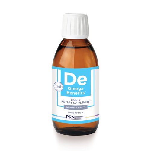 PRN DE Omega Benefits (Liquid Formula) - Advanced Support for Eye Dryness - 2240mg of EPA & DHA Supplement in Natural Triglyceride Form - Promote Healthy Eyes with Omega-3 Fish Oil -60 Day Supply