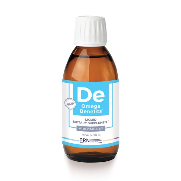 PRN DE Omega Benefits (Liquid Formula) - Advanced Support for Eye Dryness - 2240mg of EPA & DHA Supplement in Natural Triglyceride Form - Promote Healthy Eyes with Omega-3 Fish Oil -60 Day Supply
