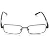 Foster Grant Men's Jagger Square Reading Glasses, Gunmetal/Transparent, 59 mm, 1.50