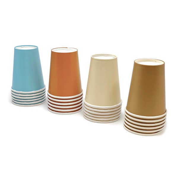 Blue Woodland Baby Shower or Birthday Party Paper Cups 9 Ounce (24 Pack)