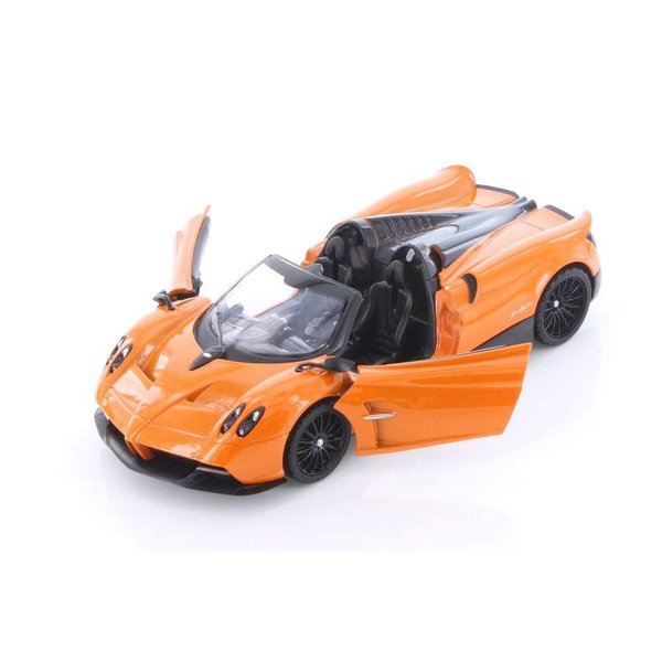 Showcasts Pagani Huayra Roadster, Orange 79354OR - 1/24 Scale Diecast Model Toy Car