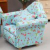 Mllxon Miniature Dollhouse Couch with Pillow, 1 12 Scale Dollhouse Furniture and Accessories,Dollhouse Living Room Funiture