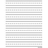Low Vision Practice Writing Paper- Extra Bold Line