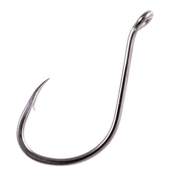 Owner 5315SD-091 Side Drifting Fishing Hook #3, Black Chrome