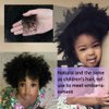MIMAN Short Afro Wigs for Black Women Human Hair Wig Natural Black Kinky Curly Wigs Hair Replacement Wigs 60s 70s Disco Queens Halloween Costume Cosplay Wig