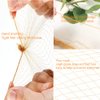 Hair Net 100 Pcs,20Inches Individual Packed Invisible Hair Nets Elastic Edge Mesh Hairnets for Food Service,Women,Buns,Ballet,Cooking(Light Brown)