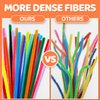 GAGANIU 1000pcs Pipe Cleaners, Pipe Cleaners for Crafts, Craft Supplies Multicolor Chenille Stems for Art&Craft Christmas DIY Projects(Green)