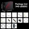 Brickshining LED Lighting Compatible with Lego pac-Man Arcade 10323, Light Kit Compatible with Lego 10323, Giving Light to Model, NOT Included The Model Set(18Key RC Version)