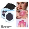 Black Cream Blush, Color Changing Blush for Cheeks and Lips Tint Makeup, Black Blush PH Temperature Changing Tinted Cream Blush Long Lasting Blendable Dewy & Natural Finish for All Skin Tones