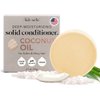 Kitsch Coconut Oil Deep-Moisturizing Hair Conditioner Bar | Made in US | Eco-friendly Daily Conditioner for Dry Hair | Nourishes & Restores Damaged Hair for Less Breakage | Paraben Free, 2.7 oz