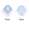 bianbaistar Non Slip Hair Bandanas for Women, Cute Head Coverings for Women, Classic Blue And White Grace Head Scarf for Women, Headscarf Headband for Teen Girls
