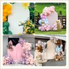 Arch Backdrop Cover, 6FT Wedding Arch Cover Spandex Fitted Arch Covers Stretchy Cardboard Chiara Wall Backdrop Stand Fabric - Apricot Arch Backdrop Panels for Birthday Party Baby Shower Banquet Decor