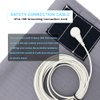 Conductive Grounding Pillowcase Queen Grounding Pillowcase with 15ft Grounding Cord 20x30in Sleep Therapy Gray