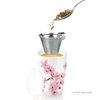 Tea Forte Cherry Blossoms Organic Green Tea, Makes 35-50 Cups, 2.82 Ounce Loose Leaf Tea Canister